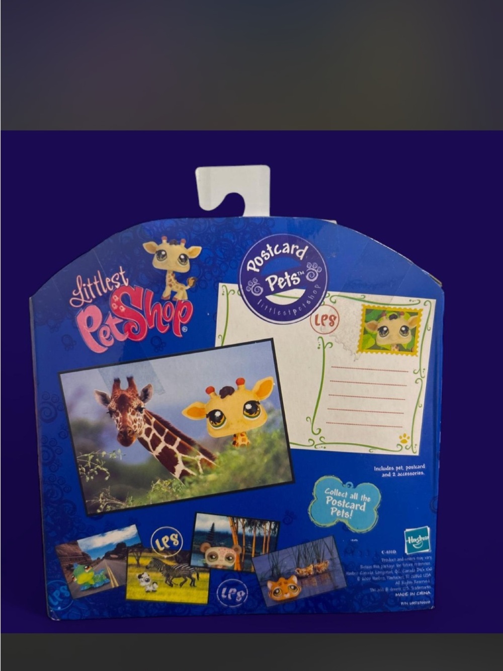Littlest Pet Shop Giraffe Playset - Brown, Green & Beige - Picture 2 of 2